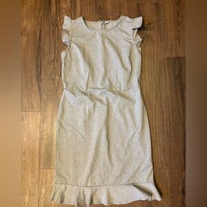 Old Navy Light Gray Zip-Up Garment